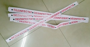 etichete dezinfectat